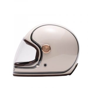 Casque moto intégral Mârkö retro vintage bayonne biarritz pays basque pyrénées atlantiques 64