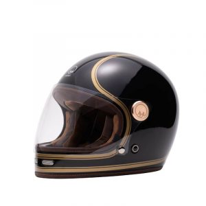 Casque moto intégral Mârkö retro vintage bayonne biarritz pays basque pyrénées atlantiques 64