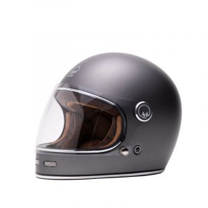 Casque moto intégral Mârkö retro vintage bayonne biarritz pays basque pyrénées atlantiques 64