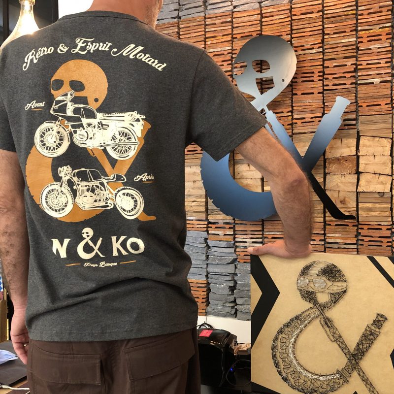vetements moto bio coton netko n&ko retro vintage bayonne biarritz pays basque pyrénées atlantiques 64